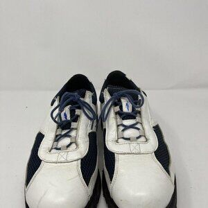 ALLEN EDMONDS JACK NICKLAUS White Navy  Hybrid Spikeless Golf Men SZ 10